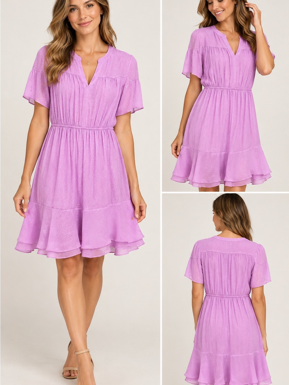 Simply Vera Wang Lavender Dress - size small